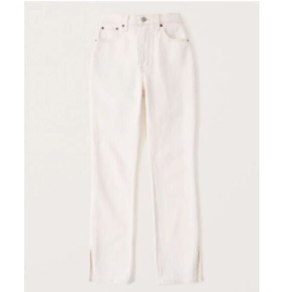 Abercrombie & Fitch Curve Love High Rise Jeans - Picture 1 of 5